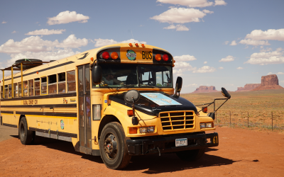 Traversing The Pan American Highway in a Yellow School Bus