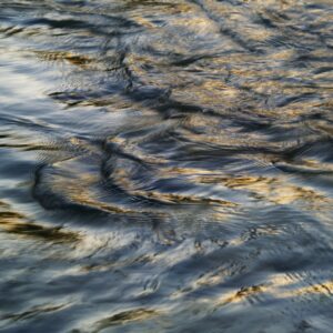 Flowing water