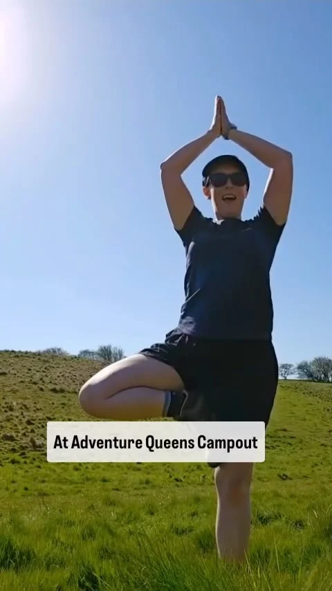 What are some of the things you can experience at our Campout? Well AQ Volunteer @jillosadventures will be leading us in a Morning Yoga session 🧘‍♀️

Bring your inner child (and something to sit on) along to our morning yoga session. We’ll gently wake up our bodies with some silly stretches. It’s less about learning to balance on one leg and more about being able to laugh at yourself when you fall over!

Get your tickets NOW for the Big Campout on 16 to 18 May 2025, sponsored by @alpkit 😍

We will be pitching at the picturesque Shay Gate Farm campsite near Colne, Lancashire. You can stay for one night or two!

You can expect:
⭐️ Chats aplenty with other Adventure Queens.
⭐️ Learn from adventure experts in our dedicated skills sessions. Our very own co-founder, Anna McNuff will be running an Adventure Writing & Storytelling workshop. There will also a session offering tips and tricks for looking after your kit – much needed after a proper adventure! 
⭐️ A sunset walk to round off the day’s activities.
⭐️ Campfire stories in the evening where you can hear tales from fellow Adventure Queens, fuelled by marshmallows over the fire, provided by us. 
⭐️ Some bike-related fun.
⭐️ Explore the surrounding area with a leisurely ramble led by your fellow Adventure Queens.
⭐️ Lots of other fun and games with opportunities to win prizes.